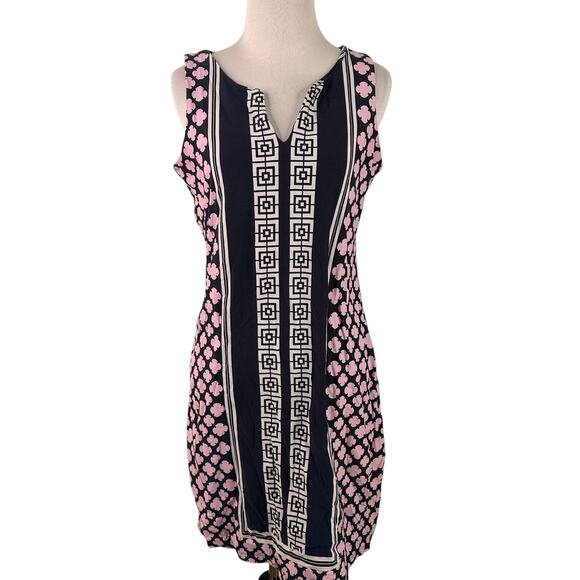 Charter Club Casual Graphic Print Shirt Dress Size Small - Picture 1 of 6